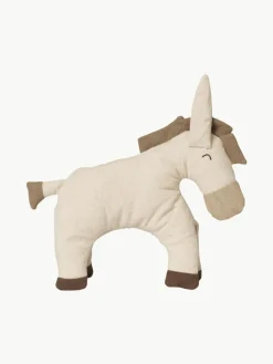 Handgefertigtes Kuscheltier Donkey aus Bio-Baumwolle