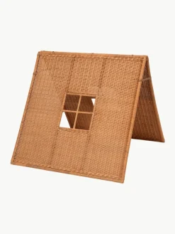 Handgefertigtes Spielzelt Tent aus Rattan