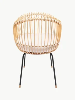 Handgefertigtes Stubenbett Lola aus Rattan