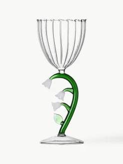 Handgefertigtes Weißweinglas Botanica
