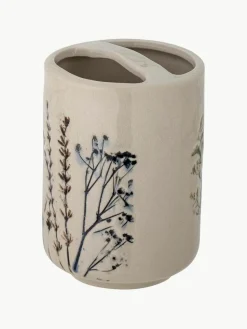 Handgemachte Bad-Accessoire Bea mit Gräser-Motiv, 2er-Set