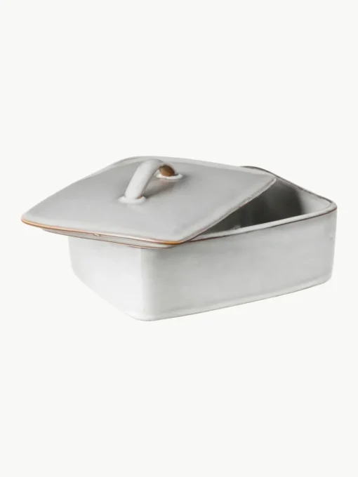 Handgemachte Butterdose Nordic Sand