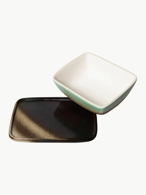 Handgemachte Butterdose 70's