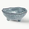 Handgemachte Dipschalen Nordic Sea, 4 Stück