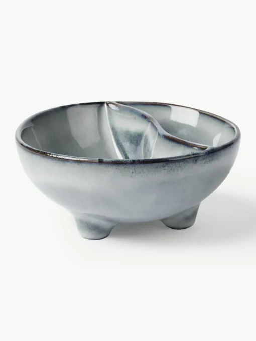 Handgemachte Dipschälchen Nordic Sea, 4 Stück