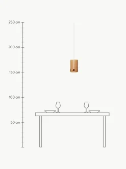 Handgemachte Pendelleuchte Peach
