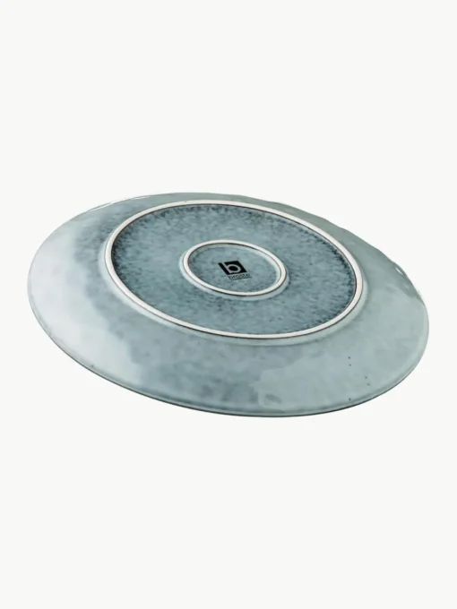 Handgemachte Platzteller Nordic Sea, 4 Stück