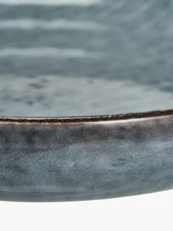 Handgemachte Schalen Nordic Sea, Ø 22 cm, 4 Stück