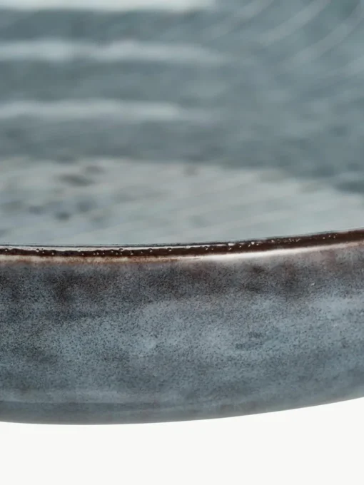 Handgemachte Schalen Nordic Sea, Ø 22 cm, 4 Stück