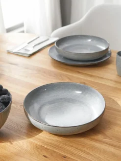 Handgemachte Schalen Nordic Sea, Ø 22 cm, 4 Stück