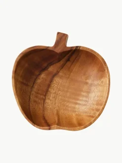 Handgemachte Schälchen Fruit aus Akazienholz, 2 Stück