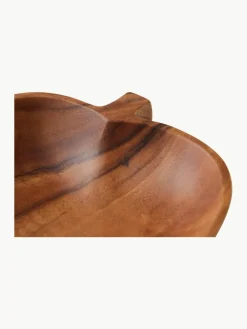 Handgemachte Schälchen Fruit aus Akazienholz, 2 Stück