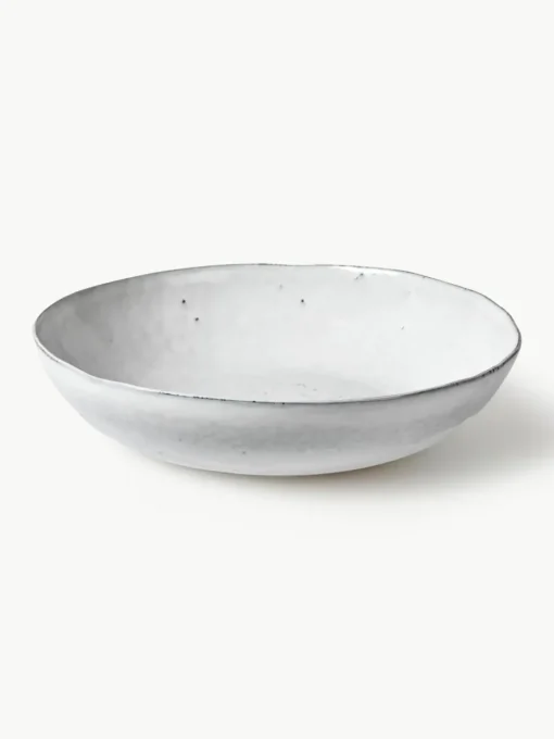 Handgemachte Servierschale Nordic Sand, Ø 34 cm