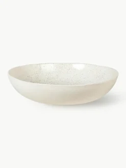 Handgemachte Servierschale Nordic Vanilla, Ø 34 cm
