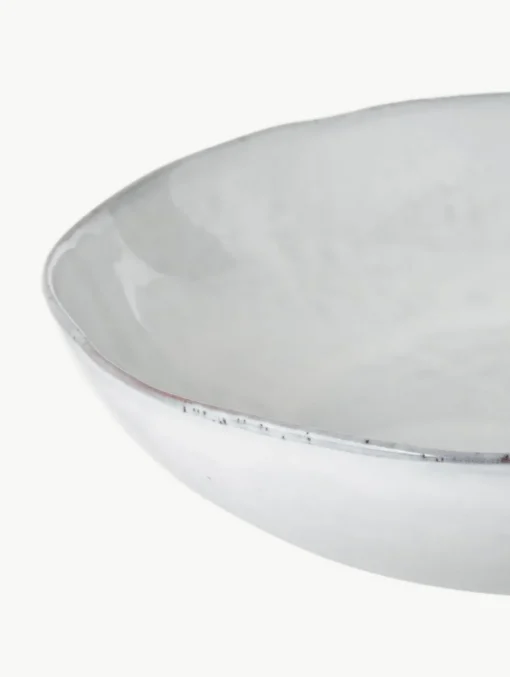 Handgemachte Servierschale Nordic Sand, Ø 34 cm