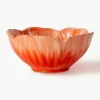 Handgemachte Snackschälchen Poppy mit Strukturmuster, 2 Stück