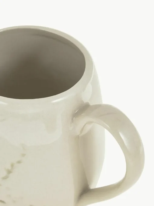 Handgemachte Tasse Bea mit Gräser-Motiv