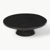 Handgemachte Tortenplatte Nordic Coal