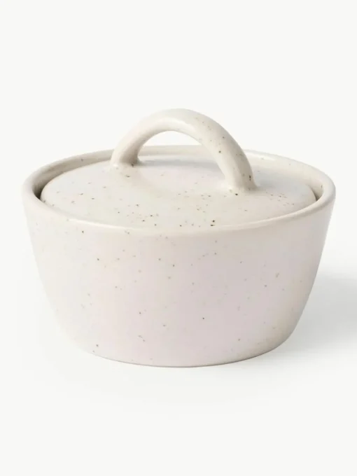 Handgemachte Zuckerdose Nordic Vanilla