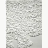 Handgemaltes Leinwandbild Organic in 3D-Optik