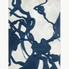 Handgemaltes Leinwandbild Blueplay mit Holzrahmen