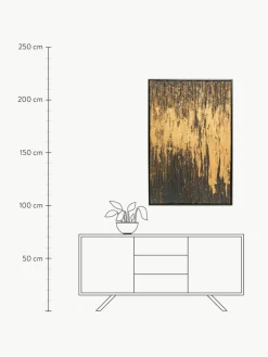 Handgemaltes Leinwandbild Abstract