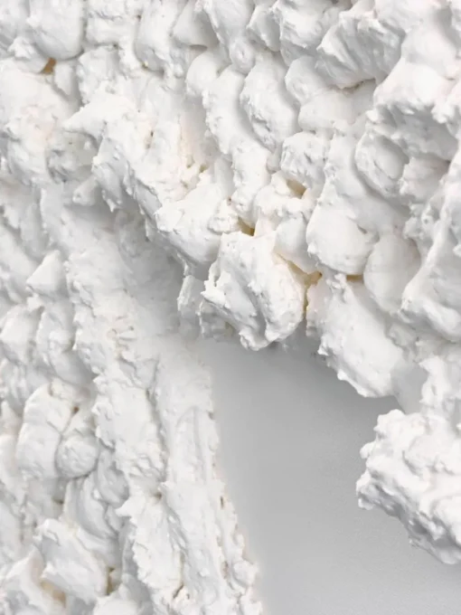 Handgemaltes Leinwandbild Organic in 3D-Optik