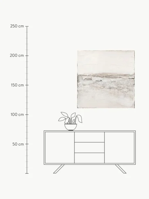 Handgemaltes Leinwandbild Sandy