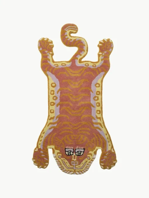 Handgetufteter Wollteppich Tigress