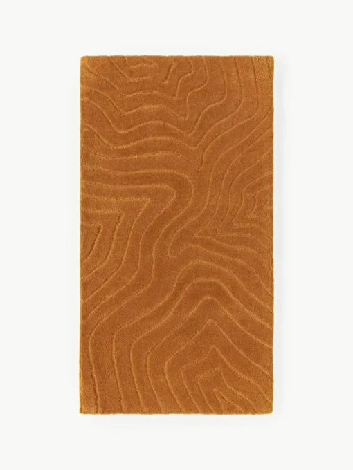Handgetufteter Wollteppich Aaron