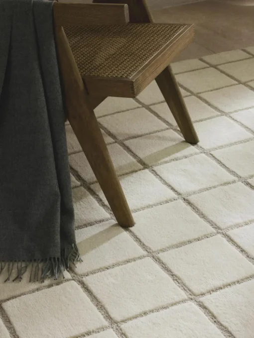 Handgetufteter Wollteppich Kallie