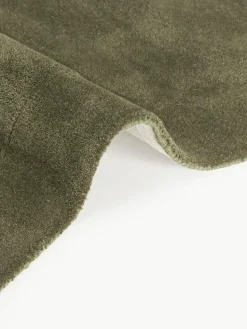 Handgetufteter Wollteppich Kadey in organischer Form