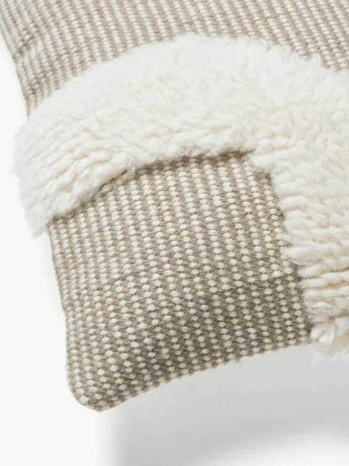Handgewebte Kissenhülle Wool