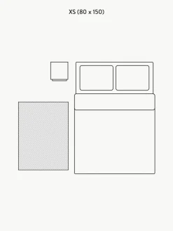 Handgewebter Baumwollteppich Lora