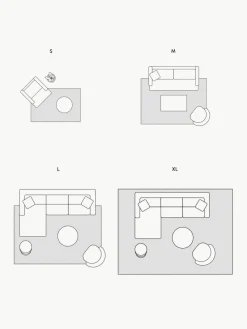 Handgewebter Baumwollteppich Lora