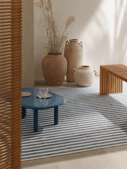 Handgewebter In- & Outdoor-Teppich Lyla