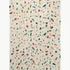Handgewebter Kinderteppich Terrazzo, waschbar