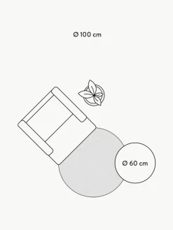 Handgewebter Kinderteppich You're My Sunshine mit Quasten, waschbar