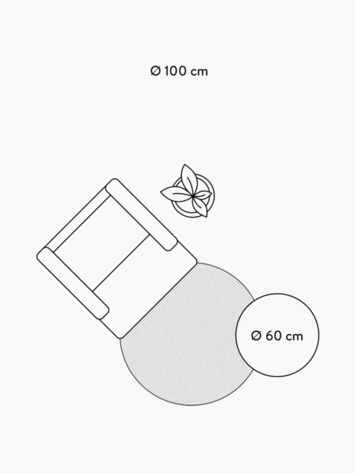 Handgewebter Kinderteppich You're My Sunshine mit Quasten, waschbar