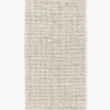 Handgewebter Kurzflor-Wollteppich Rumi