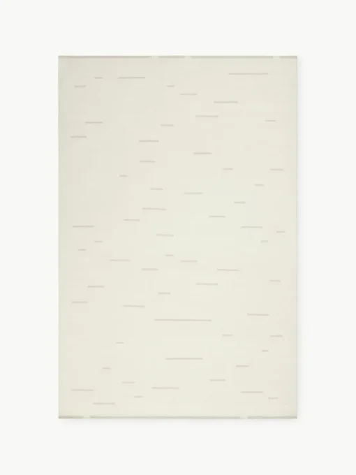 Handgewebter Wollteppich Rain
