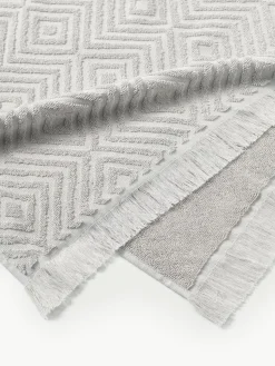 Handtuch-Set Jacqui mit Hoch-Tief-Muster, in verschiedenen Setgrößen