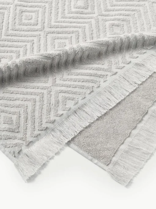 Handtuch-Set Jacqui mit Hoch-Tief-Muster, in verschiedenen Setgrößen