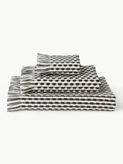 Handtuch-Set Juniper mit Hoch-Tief-Struktur, in verschiedenen Setgrößen