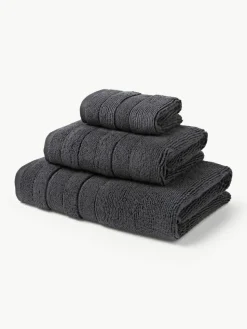 Handtuch-Set Luxe mit Streifenbordüre, in verschiedenen Setgrößen