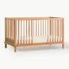 Höhenverstellbares Babybett Latitude aus Eichenholz, 70 x 140 cm