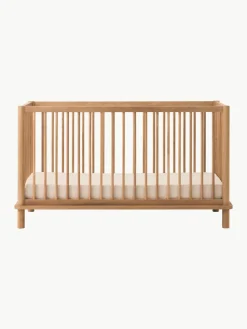 Höhenverstellbares Babybett Latitude aus Eichenholz, 70 x 140 cm