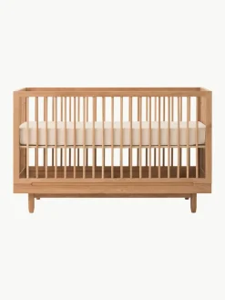 Höhenverstellbares Babybett Pure aus Eichenholz, 70 x 140 cm