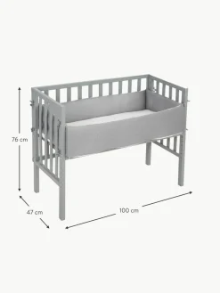 Höhenverstellbares Beistell-Babybett Sternenzauber, 45 x 90 cm