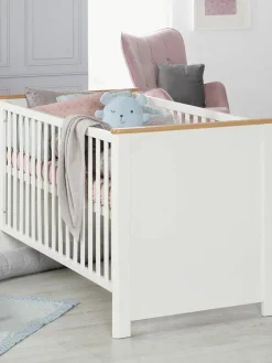 Höhenverstellbares Holz-Babybett Ava, 70 x 140 cm